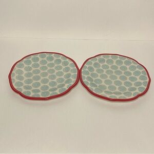 The Pioneer Woman Happiness Salad Plates 8.5 Set of 2